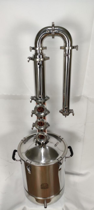 3" на 3 рівня колпачкова колона Вавилон Преміум. Куб 40/60/85л