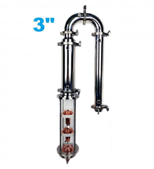 3" Колпачкова колона (Без куба)