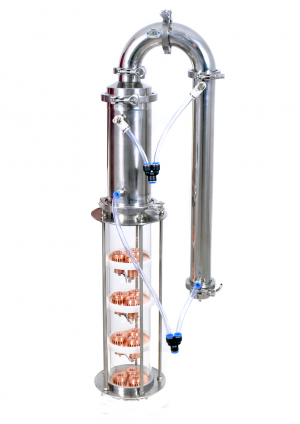 4" Колпачковая тарілчаста колона Вавилон (Без куба)