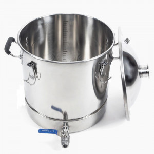 40л/3" Фірмовий перегінний куб з клампом під тен