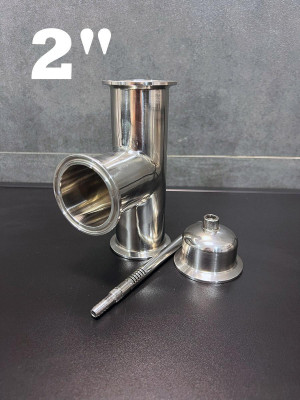 2" Екстрактор Сокслета + трійник