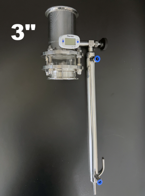 3" Вузол відбору "по рідині" MagPro Visual з доохолоджувачем