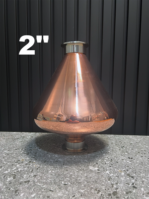 2" Мідний шолом для дистиляції