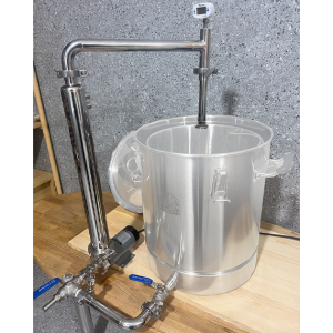 Система циркуляції та охолодження (навісне обладнання) для пивоварні (з насосом)