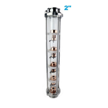 2"/5 рів. Скляна "флейта" Вавілон Кристал