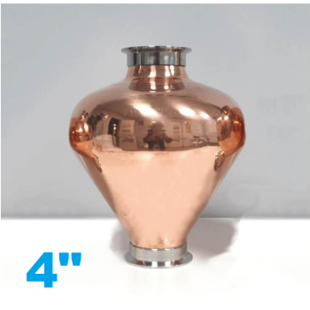 4" Мідний шолом для дистиляції