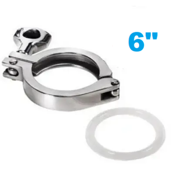 6" Хомут від клампового з'єднання