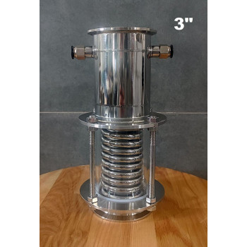 3" Дефлегматор Дімрота в діоптрі