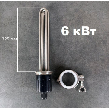 2"/6кВт ТЕН (без кабеля)
