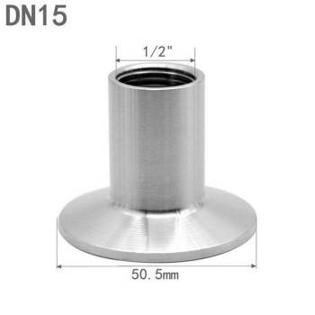 1/2" - 1,5" Перехідник на кламп (внутрішнє різьблення)