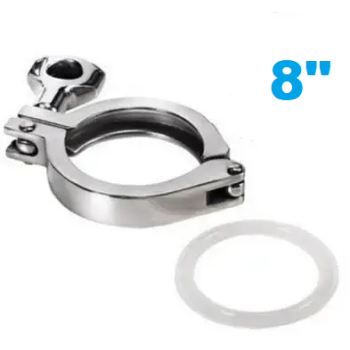 8" Хомут від клампового з'єднання