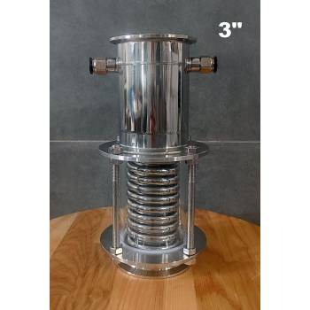 3" Дефлегматор Дімрота в діоптрі