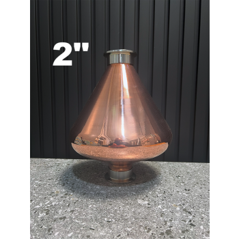 2" Мідний шолом для дистиляції