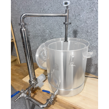 Система циркуляції та охолодження (навісне обладнання) для пивоварні (без насосу)